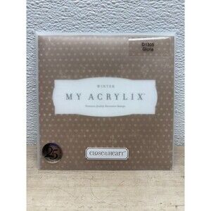 Close To My Heart D 1305 Gloria Acrylic Stamp Set